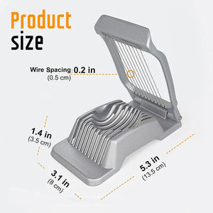 Stainless Steel Wire Egg Slicer Dicer Cutter