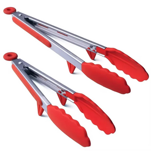 Heat Resistant Stainless Steel BBQ Tong